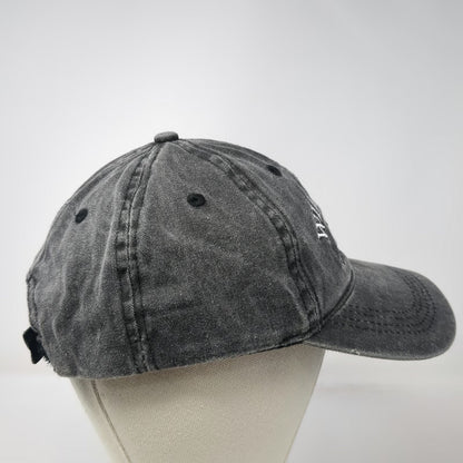 Lucky 7 Wildwood New Jersey Baseball Cap Gray One Size Strapback Embroidered Hat