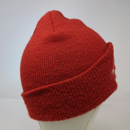 Indiana University Hoosiers NCAA Global Red Beanie One Size Embroidered Hat OS