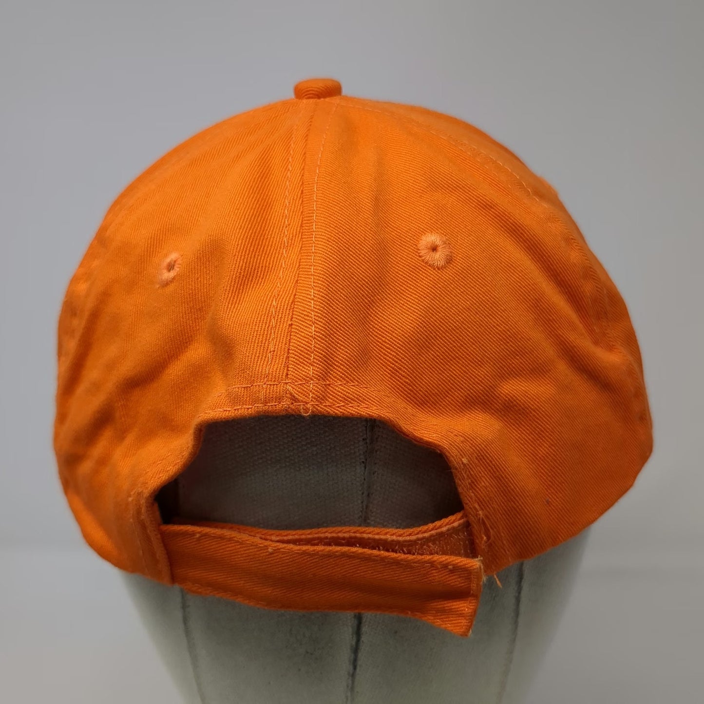 ING Lion Logo Baseball Cap Orange One Size Strapback Cotton Adjustable Hat
