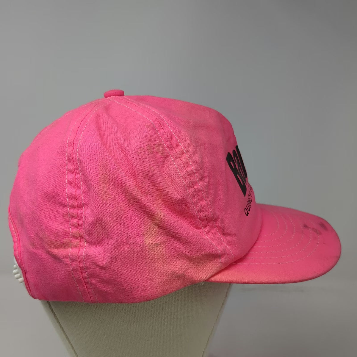 Snapback Hat 5 Panel Pink One Size Banvel Quincy Farm Chemicals Herbicide Agri
