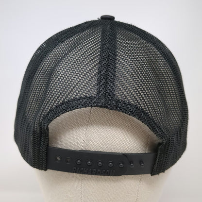 Richardson Trucker Hat Gray One Size Camo Base Line Snapback Mesh Polyester Cap