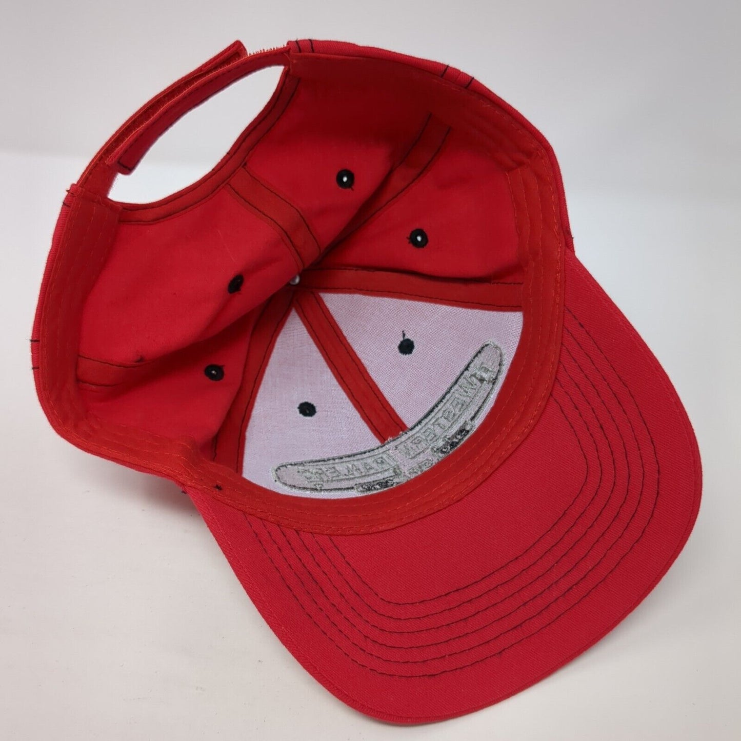 Western Trailers 1969-2019 Strapback Hat Red One Size Adjustable Embroidered
