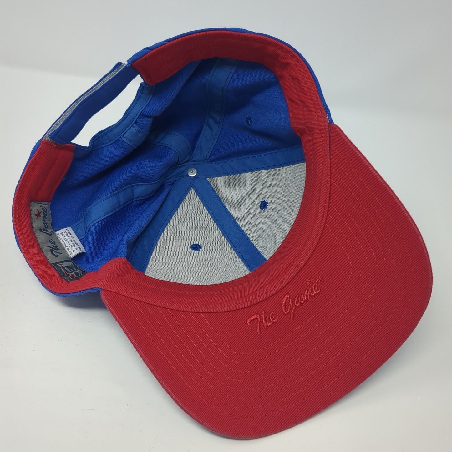 Powder Mountain Strapback Baseball Cap Blue One Size Adjustable The Game