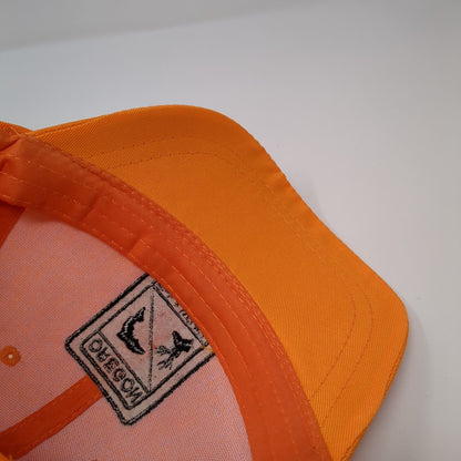 Oregon Fish & Wildlife Hunter Education Strapback Hat Orange One Size Adjustable