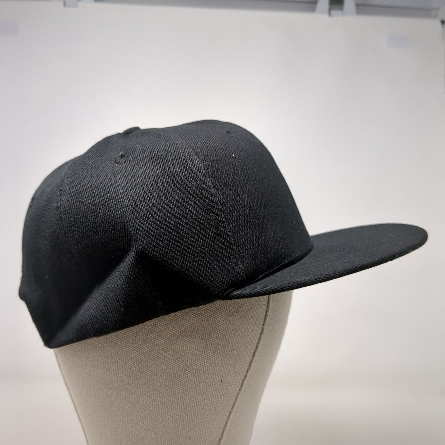 Let's Go Brandon Snapback Hat Black OSFA Adjustable Solid 6 Panel