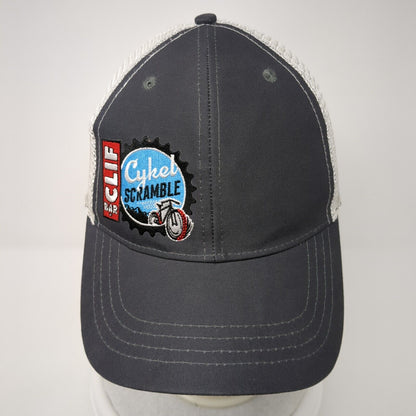 Cykel Scramble CILF Bar Snapback Trucker Hat Gray OS Adjustable Mesh Back Boco