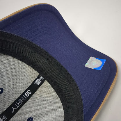 New Era Montana State Bobcats NCAA Blue M 39THIRTY Mesh Cap Stretch Cats Logo