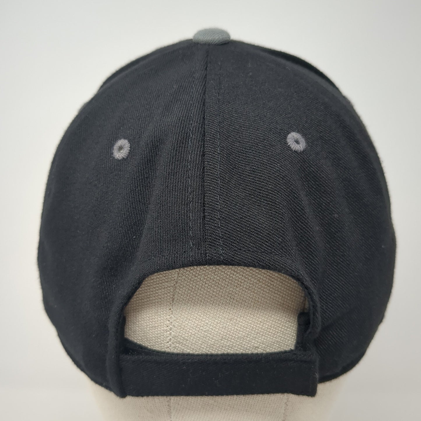 Community Bank Raymore Strapback Hat Black One Size Adjustable Yupoong