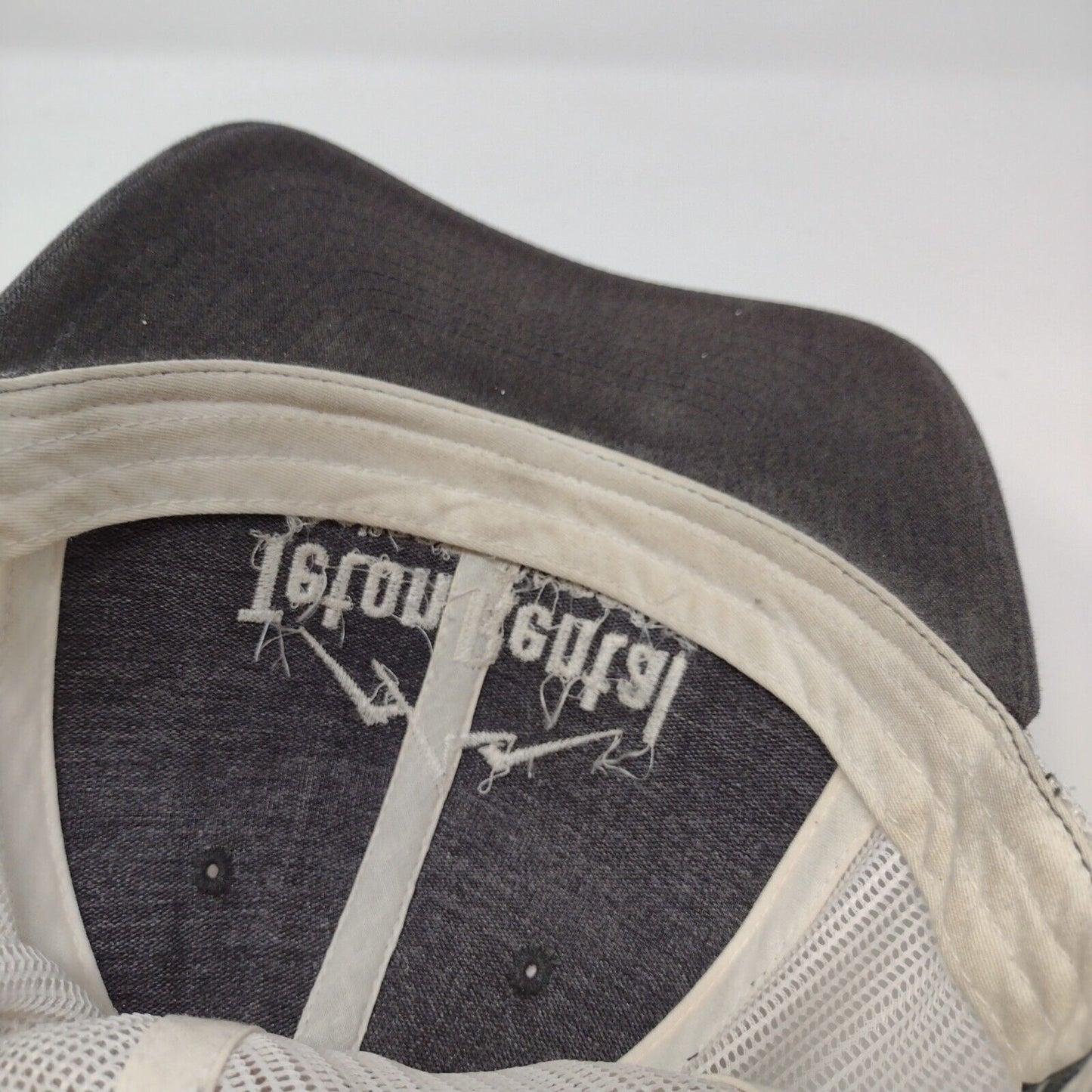 Teton Rental Snapback Trucker Hat Gray OSFA Mesh Back Richardson