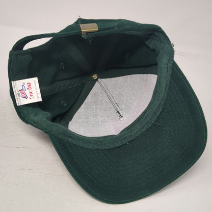 Otto 5 Panel Green One Size Hat Slideback Cotton Rangen Embroidered Logo Cap