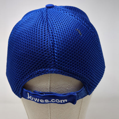 Lowe's Strapback Mesh Back Hat Blue One Size Adjustable Embroidered