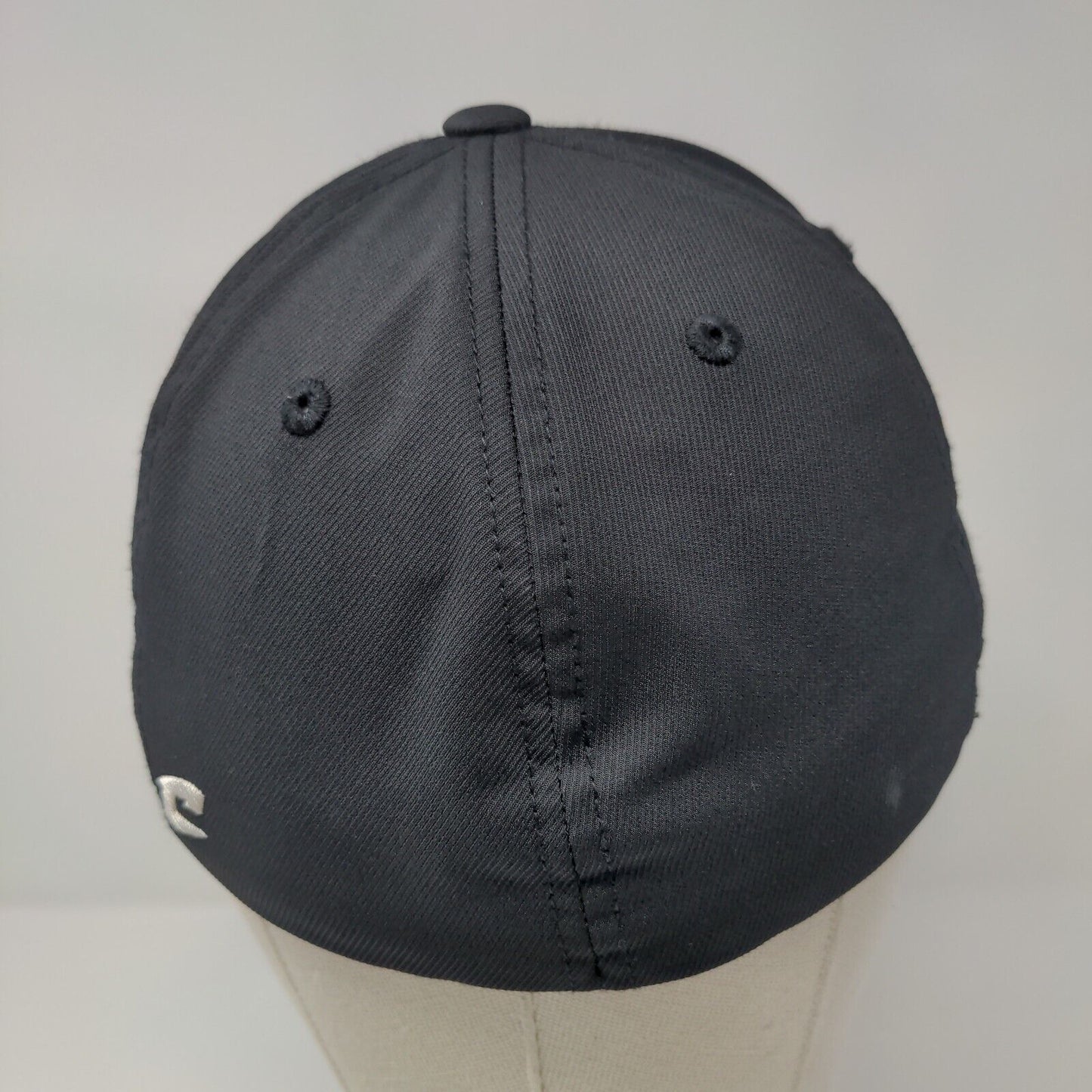 WV Fitted Hat Black S/M HC2 C-Fit Embroidered Vented Holes 6 Panel Champro