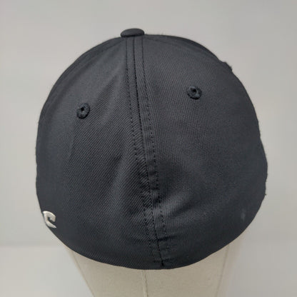 WV Fitted Hat Black S/M HC2 C-Fit Embroidered Vented Holes 6 Panel Champro