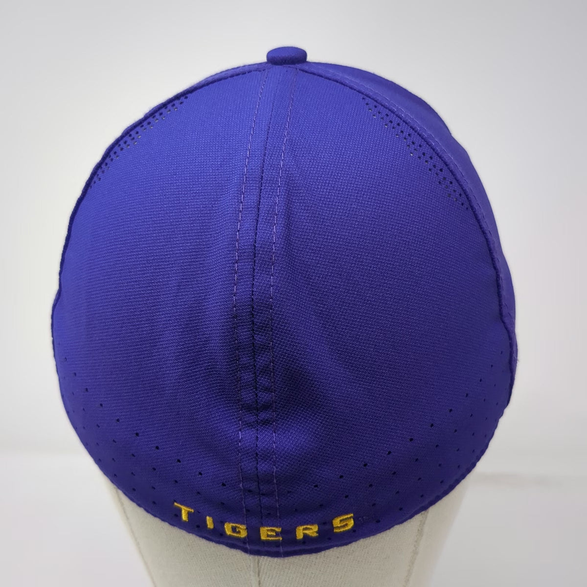 Nike LSU Tigers NCAA Purple One Size Cap Hat Classic 99 Perforated Dri-FIT Tech