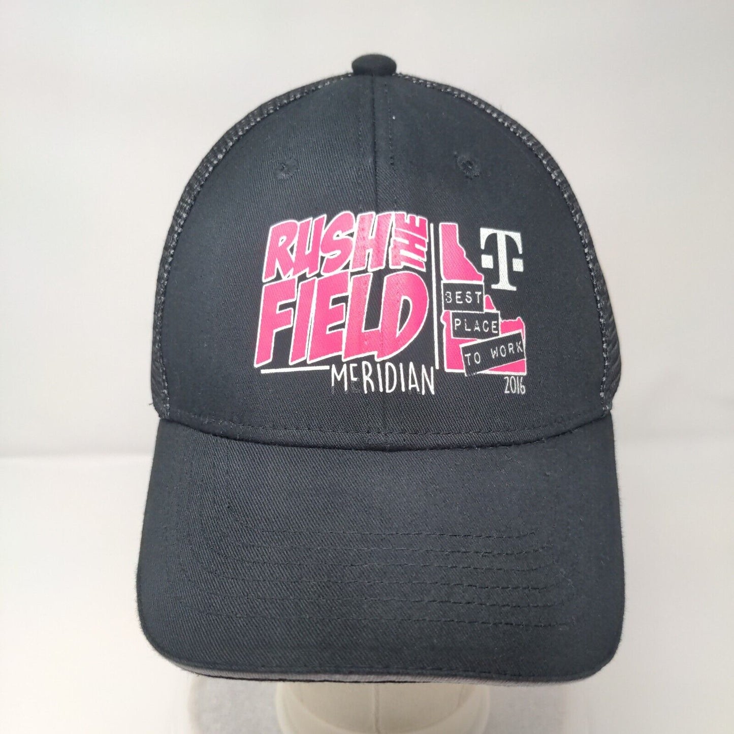 Rush The Field Meridian Best Place To Work 2016 Snapback Trucker Hat Black OS