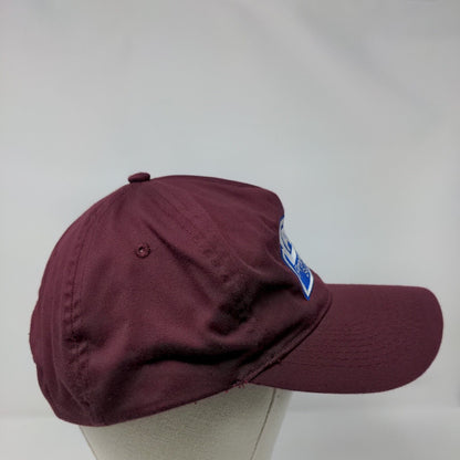 PSC Producers Supply Snapback Hat Red Burgundy OSFM Embroidered Otto