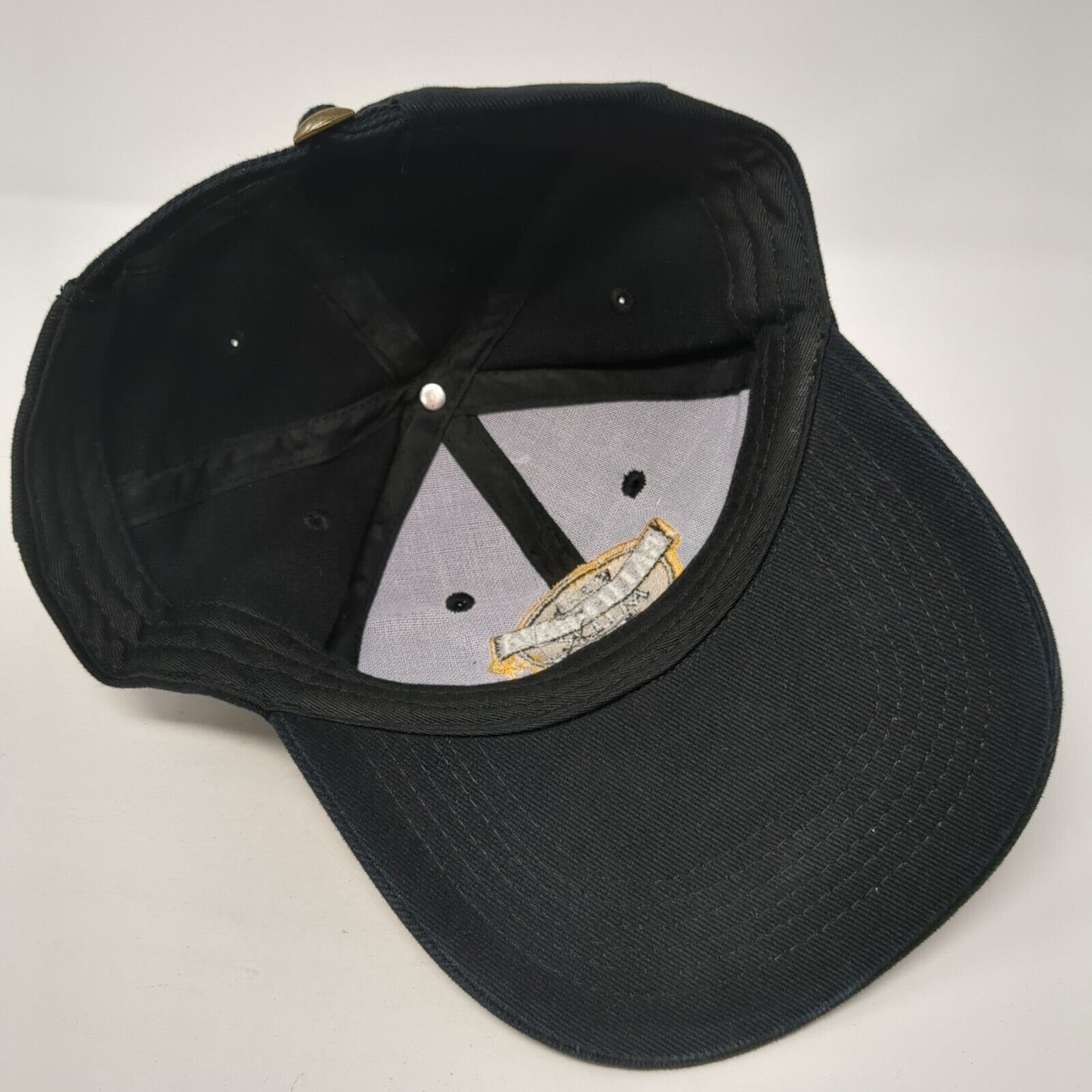 Real California Milk Slideback Hat Black OS Adjustable Embroidered 6 Panel