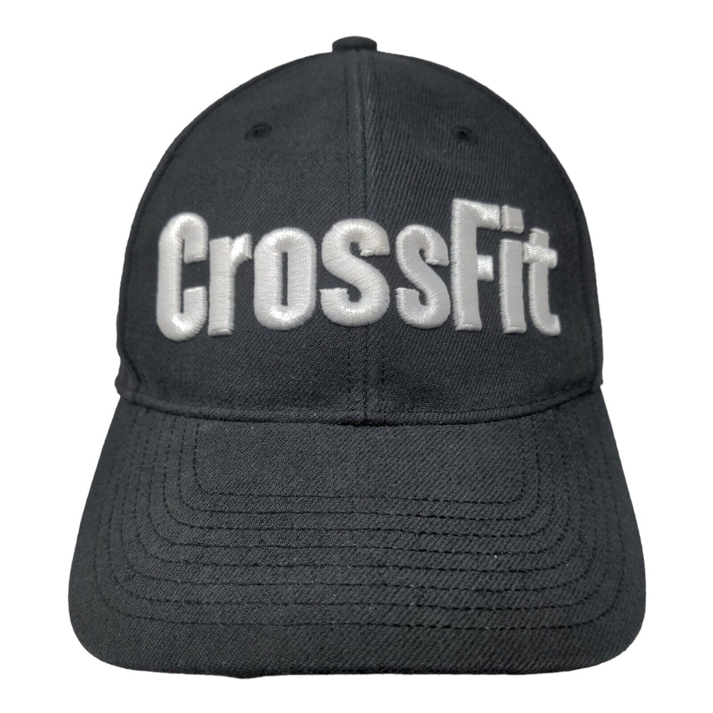 CrossFit Snapback Hat Black OSFM Embroidered Adjustable Reebok