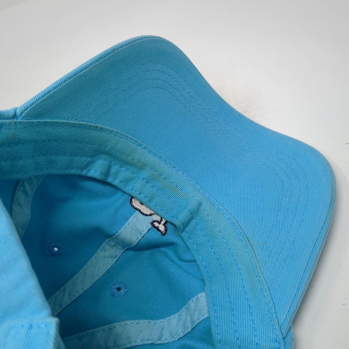 vineyard vines Baseball Cap Blue One Size Whale Logo Cotton Adjustable hat