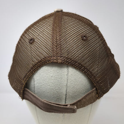 Tractor Supply Co Baseball Cap Brown Camo One Size Mesh Strapback TSC Logo Hat