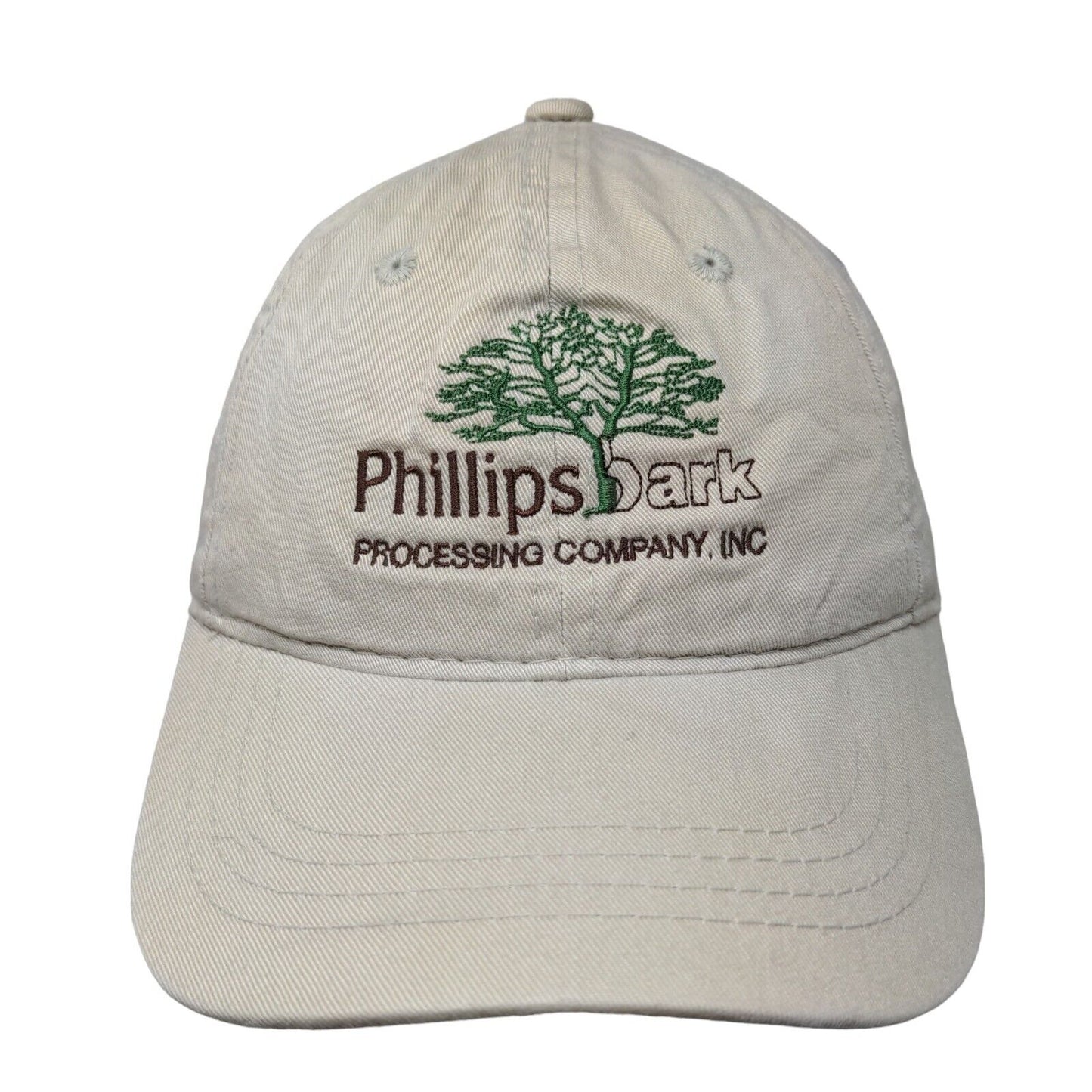 Phillips Bark Processing Company Inc Slideback Hat Tan OSFM Outdoor Cap
