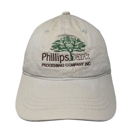 Phillips Bark Processing Company Inc Slideback Hat Tan OSFM Outdoor Cap