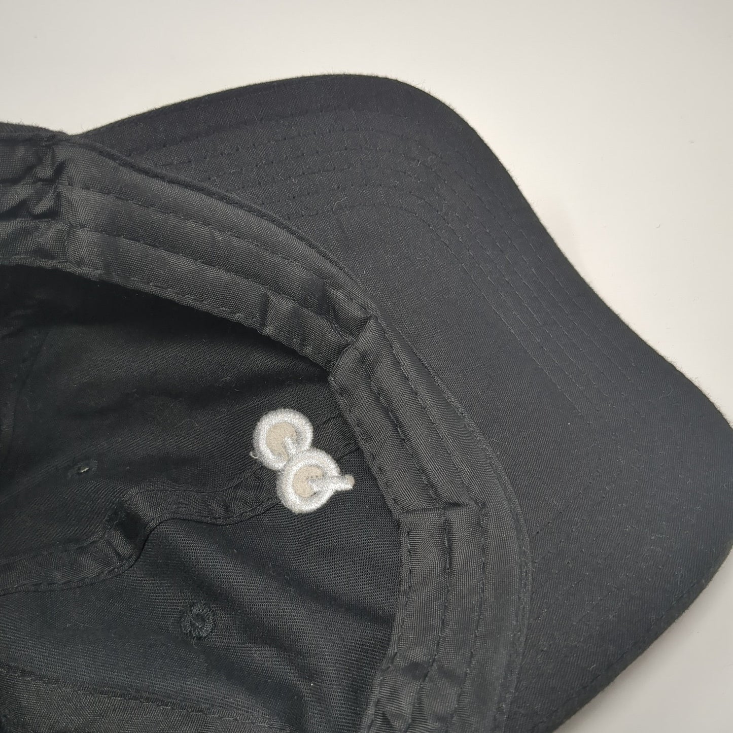 GQ Slideback Hat Black One Size Embroidered Proud Subscriber 6 Panel