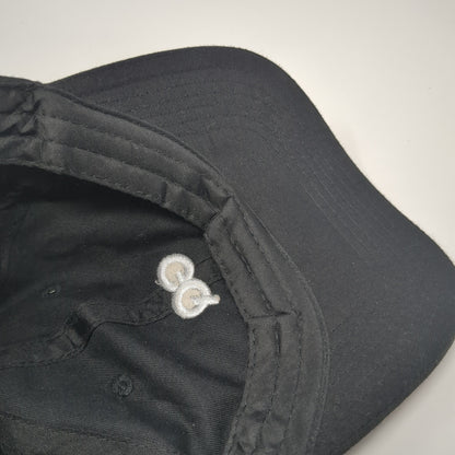 GQ Slideback Hat Black One Size Embroidered Proud Subscriber 6 Panel