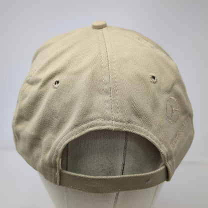 Texace Mercedes Championships Baseball Cap Beige Green One Size Made in USA Hat