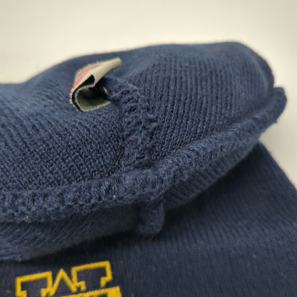 Michigan Wolverines NCAA Top of the World Beanie Blue Yellow One Size Hat Cuffed