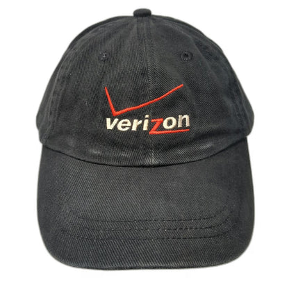 Velocity Verizon Baseball Cap Black One Size Adjustable Embroidered Logo Hat