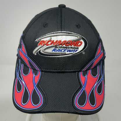 Fanatics Richmond International Raceway Black Baseball Cap One Size Flames Hat