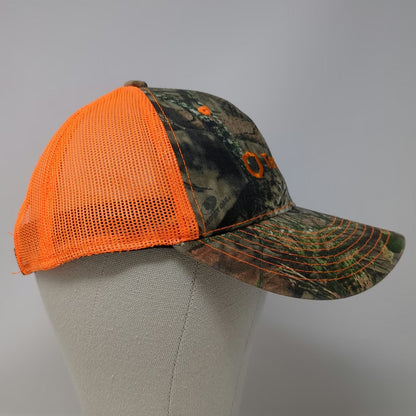Outdoor Cap Baseball Cap Green Orange Camo One Size Mesh Telmate Shield Hat