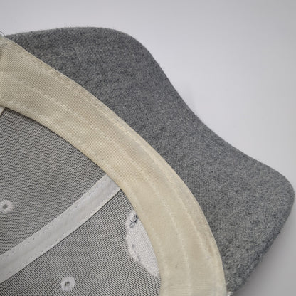 Surf Wyoming Bison Logo Snapback Trucker Hat Gray One Size Mesh Back