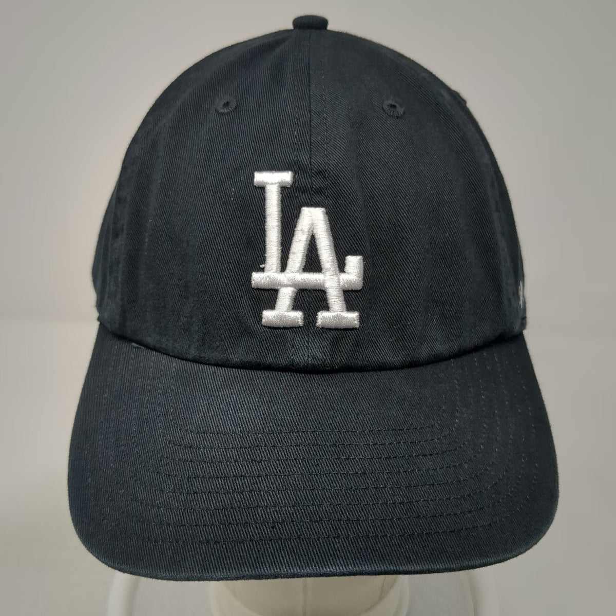 Los Angeles Dodgers MLB '47 Baseball Cap Black One Size Cotton Hat Slideback