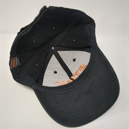 STIHL Outfitters Strapback Hat Black One Size Adjustable Embroidered