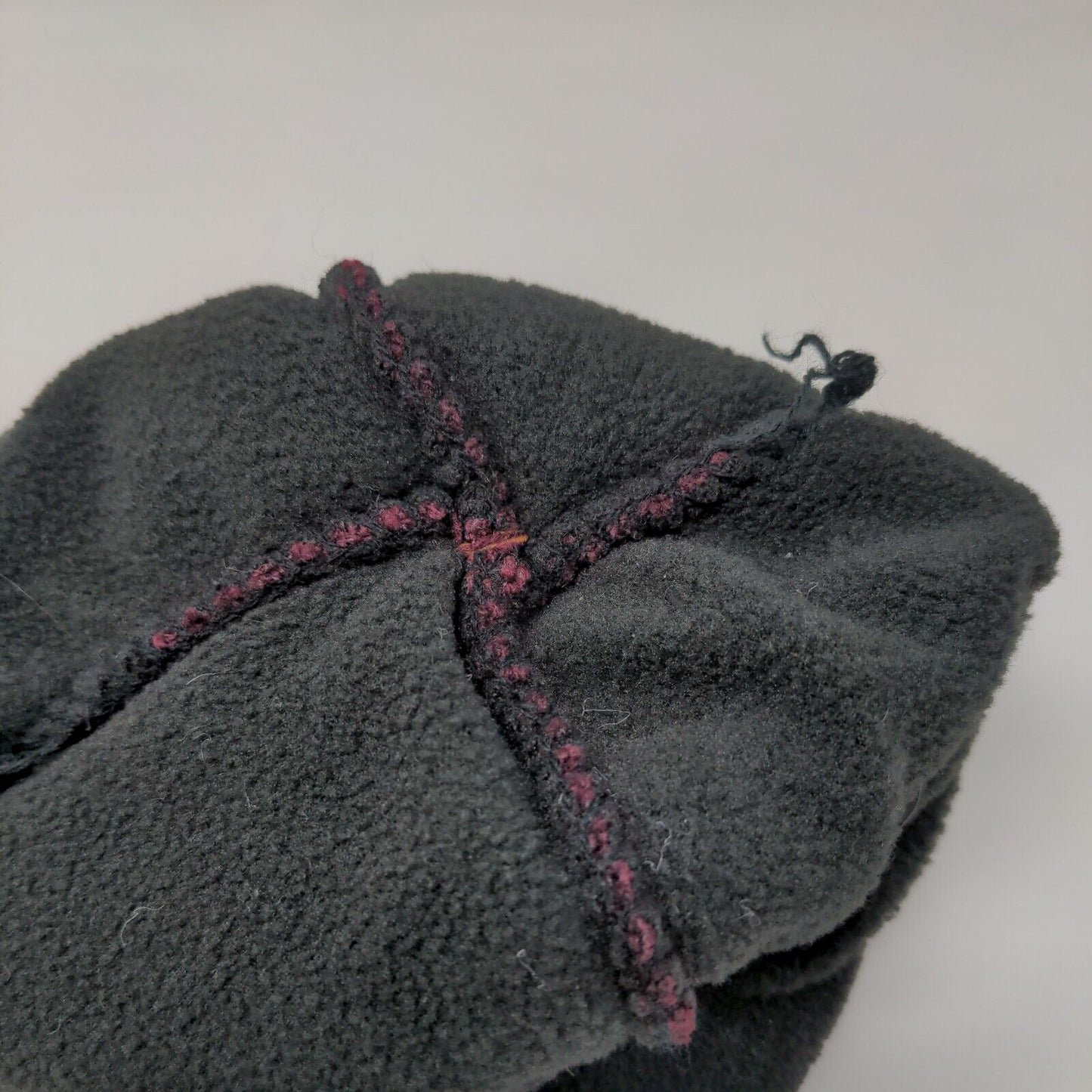 Gobble Gobble Beanie Trapper Hat Red One Size Winter Pom Pom Ear Fap Braided