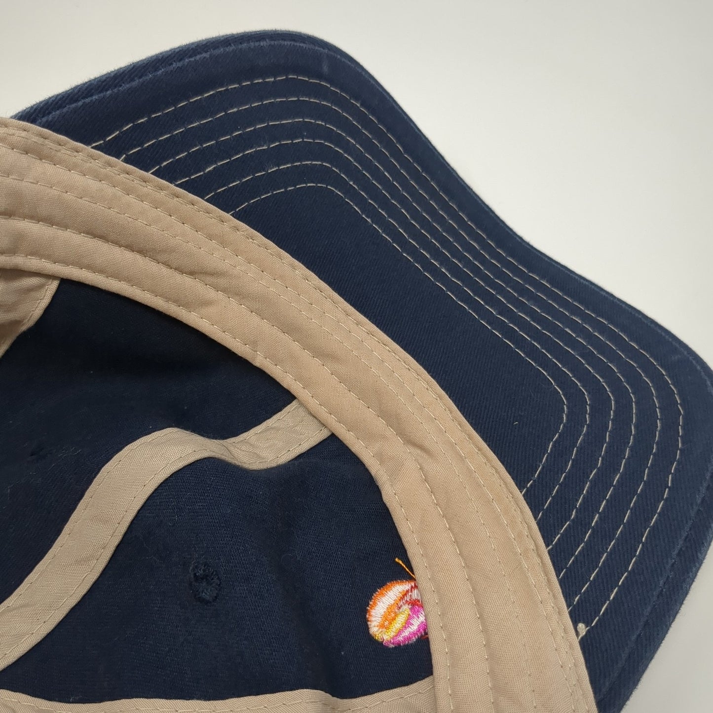 Questpro Snapback Trucker Hat Blue One Size Adjustable Classic Cut Ahead