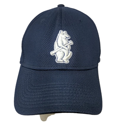 New Era Cooperstown Collection Men's Fitted Hat Blue M-L Embroidered Cubs Logo