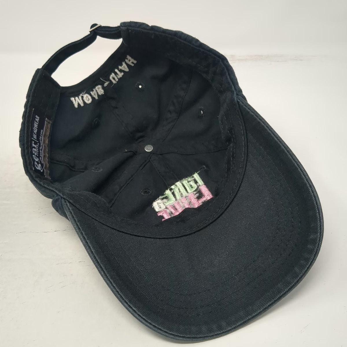 Gear For Sports Baseball Cap Black One Size Moab Utah Take A Hike Slideback Hat