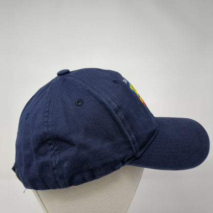 Disney Pixar Toy Story 4 Strapback Hat Blue OS Adjustable Embroidered Cotton