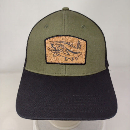 Fish Cork Patch Snapback Mesh Back Trucker Hat Multi One Size George