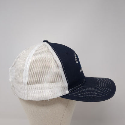 Idaho Youth Adaptive Sports Camp Trucker Hat Blue One Size Mesh Back