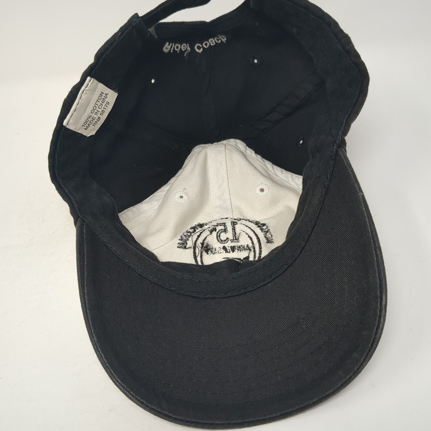 Kckcc Rider Education Program 15th Anniversary Baseball Cap Black OS Adjustable