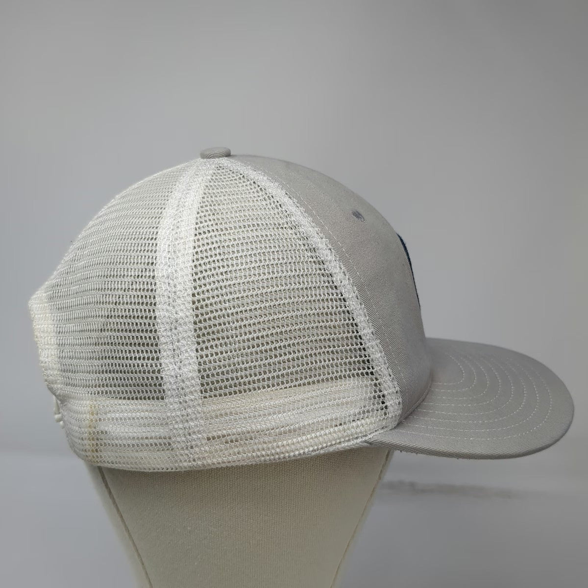Unionwear Trucker Hat Gray One Size Mesh Snapback USA Made Union Mountain Trees