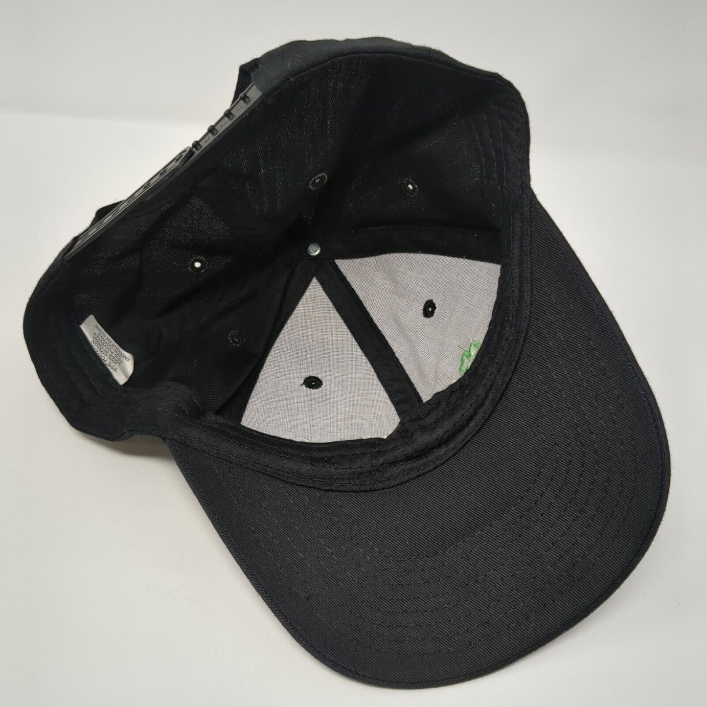 Malarkey Roofing Products Snapback Hat Black OSFA Embroidered 6 Panel