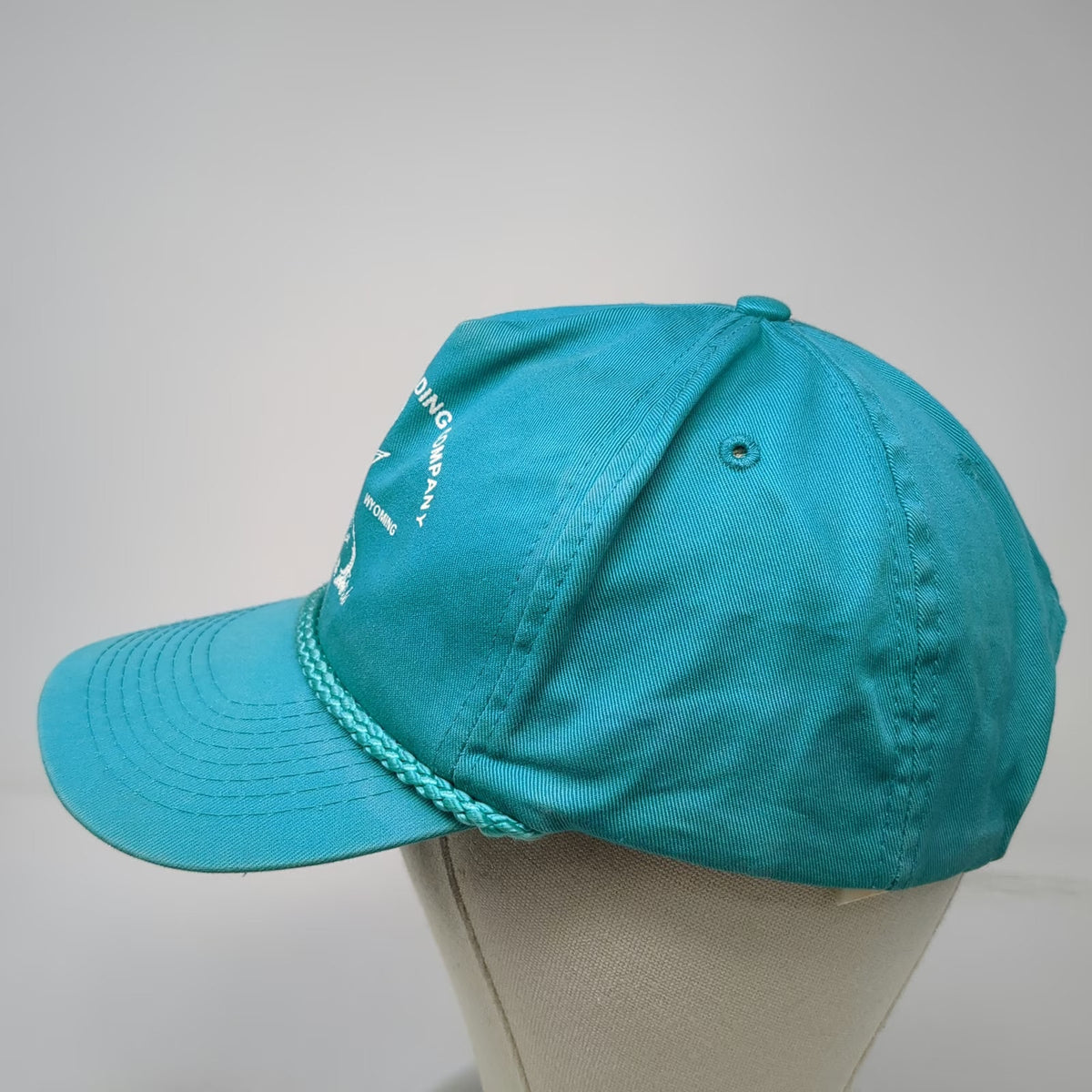 5 Panel Blue Hat One Size Jackalope Trading Company Douglas Wyoming Snapback