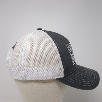 Grace Men Idaho Snapback Trucker Hat Gray One Size Mesh Back Colorblock