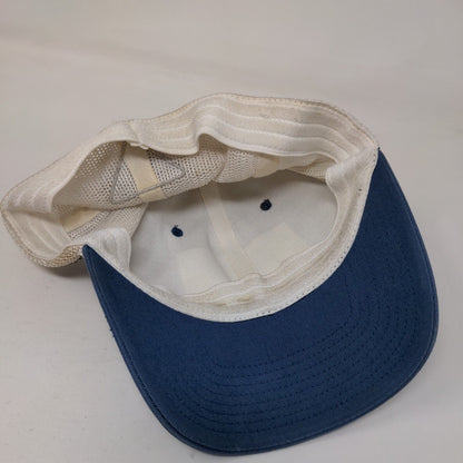 Columbia PFG American Flag Fish Fitted Mesh Back Trucker Hat Blue One Size