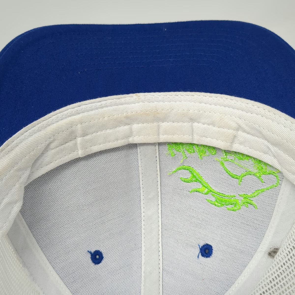 Richardson Trucker Hat Blue One Size Idaho Equine Hospital Horse Mesh Snapback